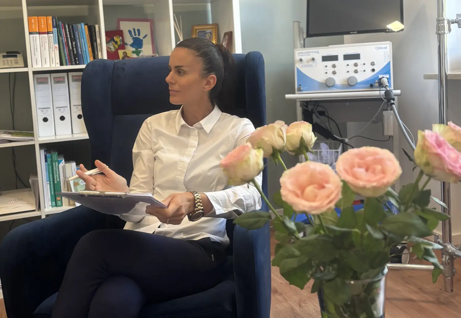 Ärztliche Beratung in ruhiger Praxisumgebung